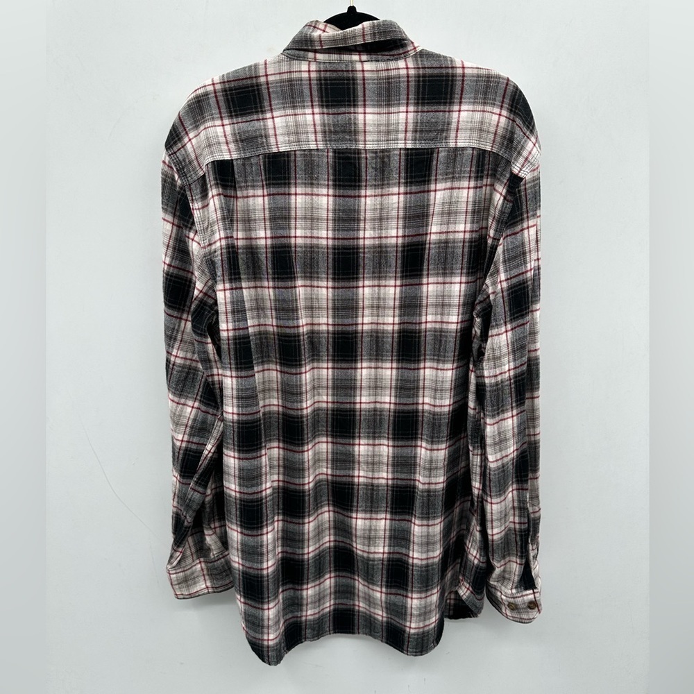 Carhartt heritage plaid relaxed fit men gorpcore outdoor cotton flannel. LARGE - Picture 3 of 11